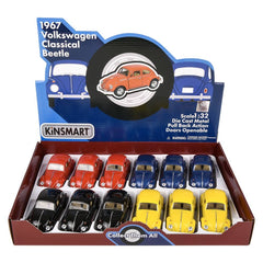5" Diecast Pull Back 1967 VW Classic Beetle