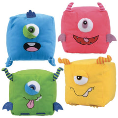12" Qubz Monster Cube Plush - LLB Toys