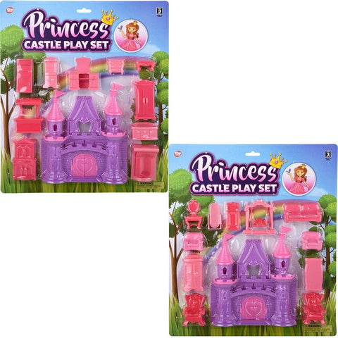 PRINCESS CASTLE PLAY SET 12.5" X11" LLB kids toys