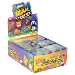 MINI ANIMAL STAMP SET 3X2" LLB kids toys