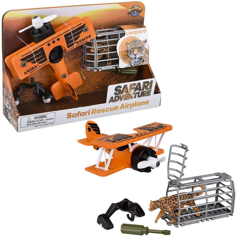 Animal Evacuation Safari Plane Cheetah - LLB Toys