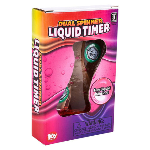 DUAL SPINNER LIQUID TIMER SLOTH LLB kids toys