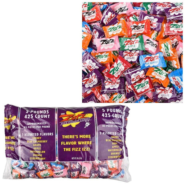 ZOTZ BULK FIZZ CANDY 425 PIECES LLB Candy