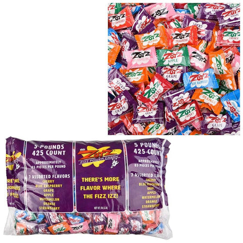 ZOTZ BULK FIZZ CANDY 425 PIECES LLB Candy