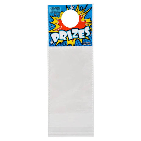 3" x 4.5" SMALL PRIZE HEADER BAG LLB kids toys