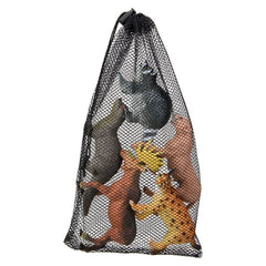 5PC MESH BAG NORTH AMERICAN ANIMAL ASSORTMENT LLB kids toys