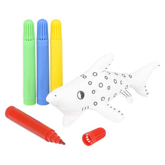 5" SHARK COLOR-A-PAL LLB Plush Toys