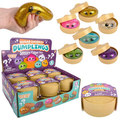 3.5" Squeezey Sugar Surprise Dumplings 12ct - LLB Toys