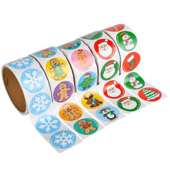 HOLIDAY ROLL STICKERS ASSORTMENT LLB Sticker Christmas