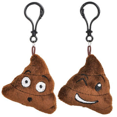2.75" plush POOP KEYCHAIN LLB Keychain