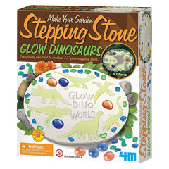 Make Your Garden Stepping Stone Glow Dinosaur- LLB Toys