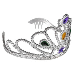 Mardi Gras Rhinestone Tiara - LLB Toys