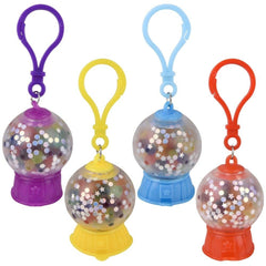 Squeezy Bead Gumball Machine Clip On 2" - LLB Toys