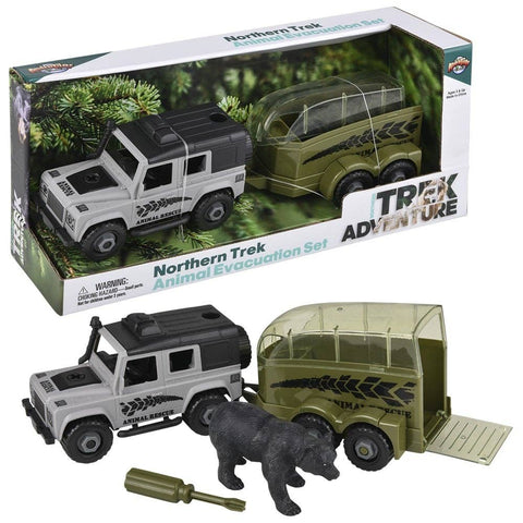 Animal Evacuation Northern Trek Rover Bear - LLB Toys