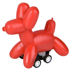 2.5" Pull Back Balloon Dog 24ct- LLB Toys