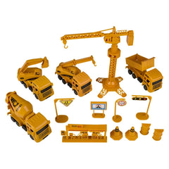 Jumbo Construction Truck Playset - LLB Toys