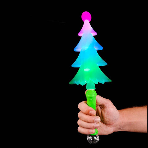 13" Flashing Christmas Tree Wand - LLB Toys