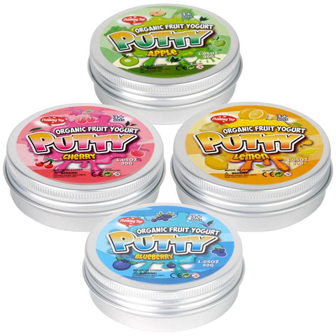 2.5" Scented Fruit Putty 12ct - LLB Toys