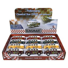 5" DIE-CAST VW BUS WITH SURFBOARD LLB Car Toys