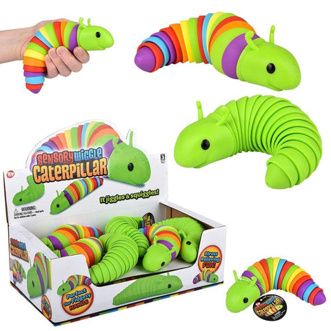 7.5" WIGGLE SENSORY CATERPILLAR LLB kids toys