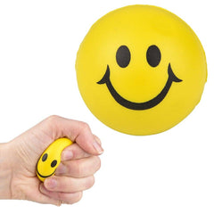 2" SMILEY FACE STRESS BALL LLB kids toys