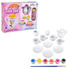 CERAMIC CRAFT TEA SET 15PC LLB kids Toys