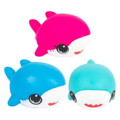 6.5" RUBBER SHARK PUP WITH SOUND LLB kids toys