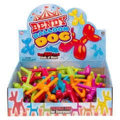 4" Bendable Balloon Dog- LLB Toys