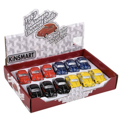2.5" Diecast  1967 Beetle-Two Color - LLB Toys