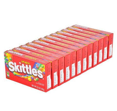SKITTLES ORIGINAL THEATER BOX CANDY 12PC/CASE LLB Candy