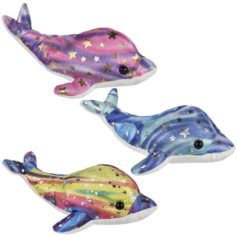 8" Sparkle Dolphin Plush - LLB Toys