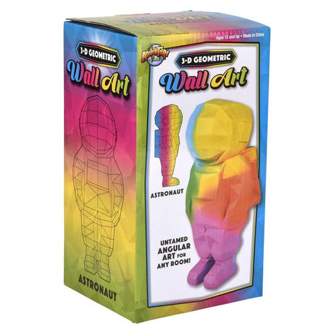 Astronaut Geometric Wall Art 8.5" LLB kids toys