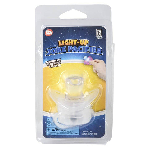 LIGHT-UP JOKE PACIFIER LLB Light-up Toys