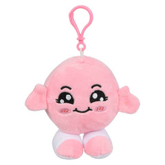 4.5" Emoticon Man Backpack Clip Plush - LLB Toys