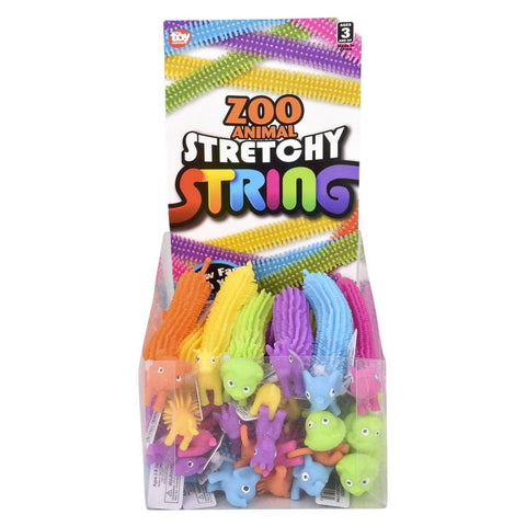 7.5" ZOO ANIMAL STRETCHY STRING LLB kids toys