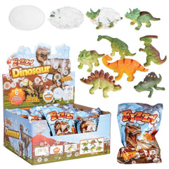 3" DINOSAUR FIZZY EGG (24PC/UN) LLB kids toys