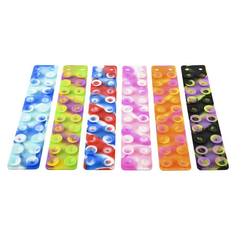 Tiedye Suction Sticky Strips Silicone Bracelet - LLB Toys