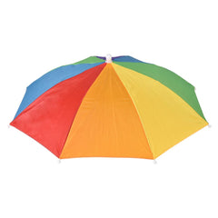 Rainbow Umbrella Hat 20"- LLB Toys