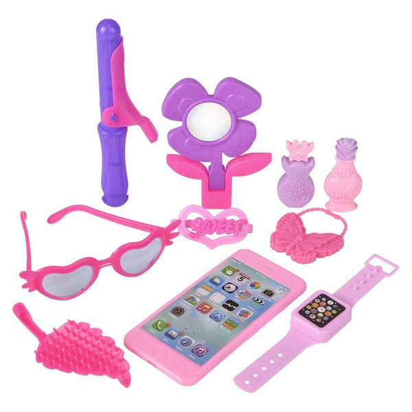10pc Beauty Girl Playset - LLB Toys