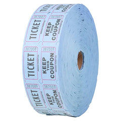DOUBLE ROLL TICKET BLUE -2000/ROLL LLB Party Supply