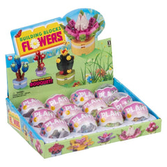 2.5" Building Block Flowers 12ct - LLB Toys