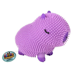 6" Capybara Puffer-Assorted Colors- LLB Toys