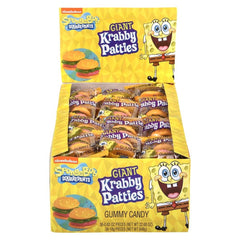 Spongebob Giant Krabby Patties Gummy Candy - LLB Toys