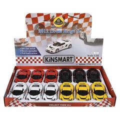5" Diecast Pull Back 2012 Lotus Exige S LLB kids toys