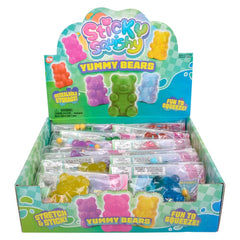 2.5" Sticky Squish Yummy Bears - LLB Toys