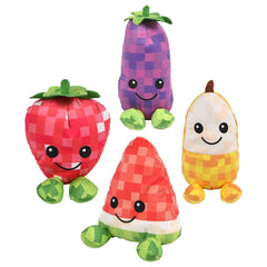 6" Pixel Fruit - LLB Toys Plush