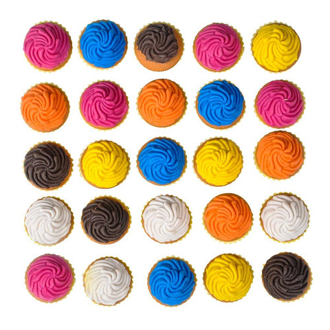 SCENTED CUPCAKE ERASER (24PC/UN) LLB Stationarys