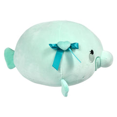 7" Blobfish Plush Stuffed Animal with Bow - LLB Toys