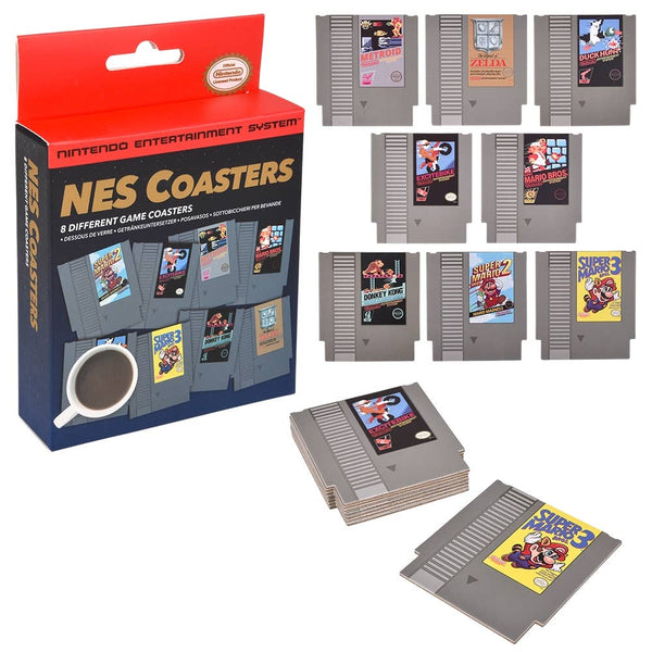 Nes Cartridge Coasters - LLB Toys