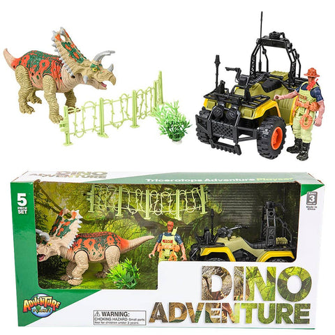 TRICERATOPS ADVENTURE SET LLB kids toys